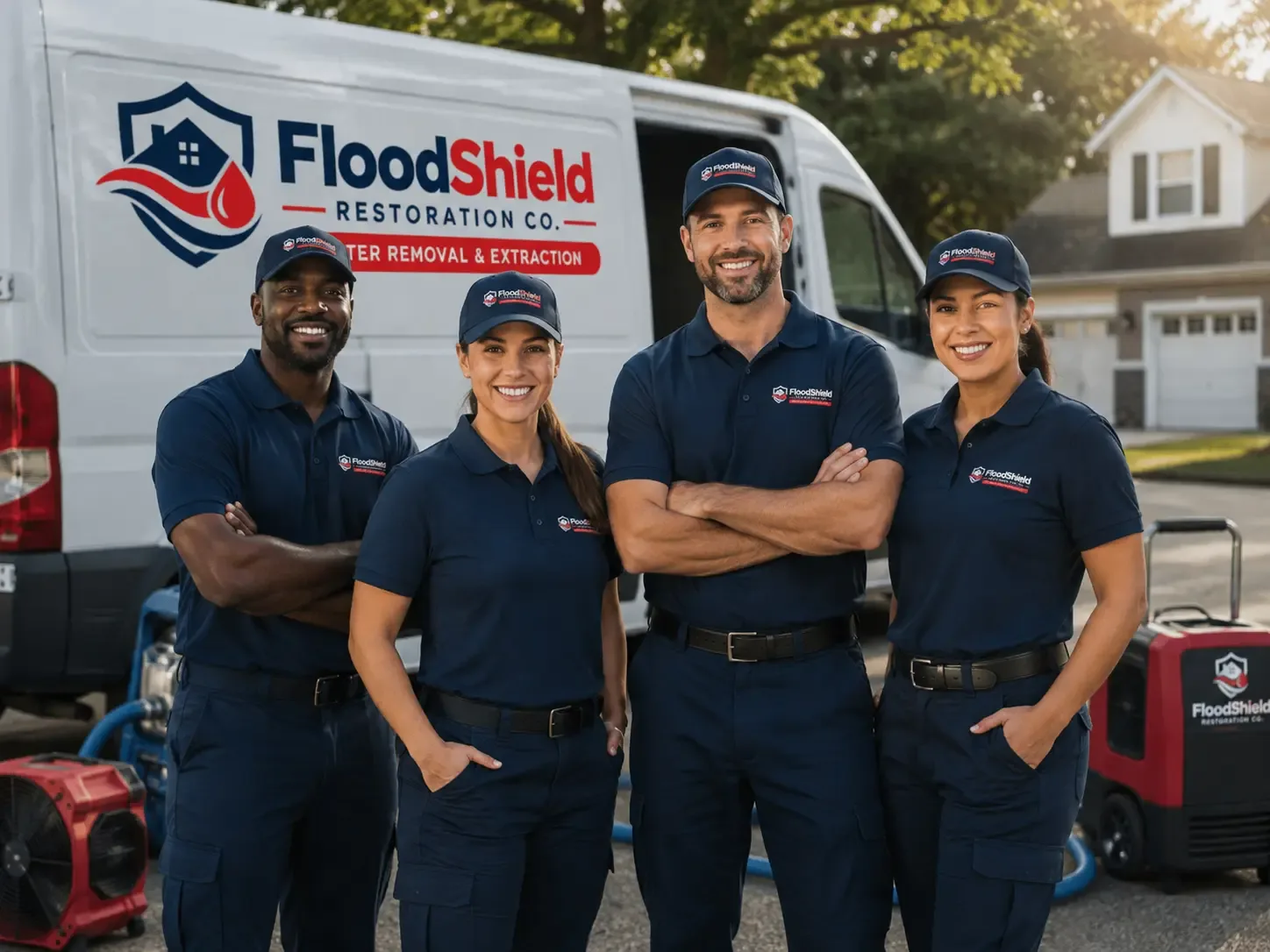 Flood Damage Restoration company in Petroleum, IN